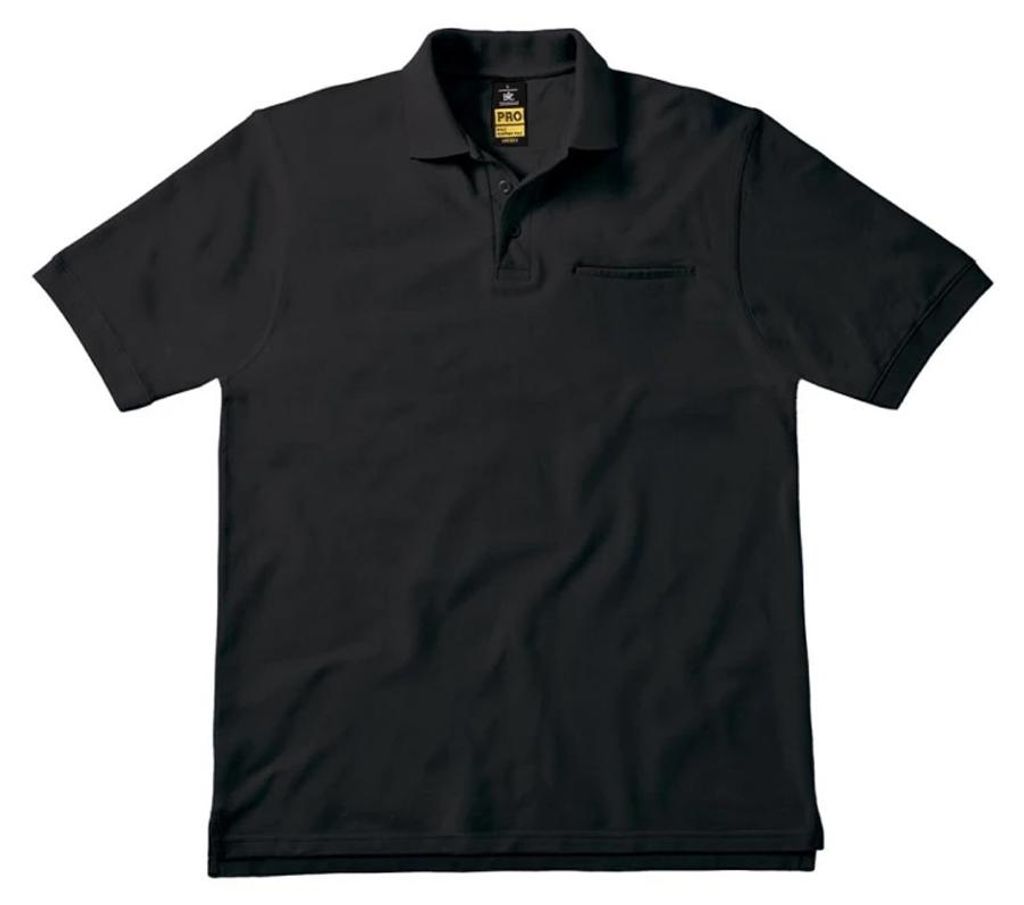 B&C - "Energy Pro" Poloshirt für Herren LT1544 (S) (Schwarz)
