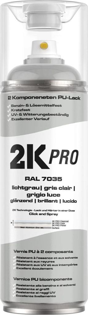 2K PRO 2K Spraydose - 2 Komponenten Sprühlack - Produktbild 
