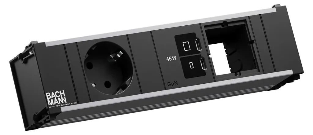 Aménager son Bureau avec le Module BACHMANN CONI USB-C 45W Intégré