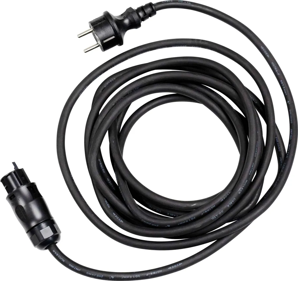 Rallonge pour Onduleur Technaxx TX-211 de 5m en 1,5mm² Gaine 15mm