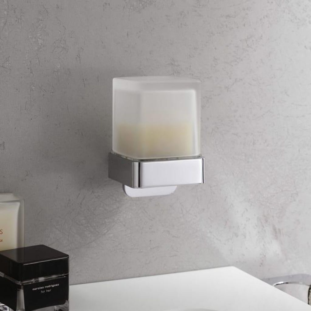 Emco Loft Flüssigseifenspender mit Stülpbecher aus Produktbild 