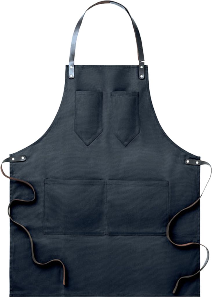 MidOcean - Schürze "Chef", Leder MO885 (Einheitsgröße) (Schwarz)