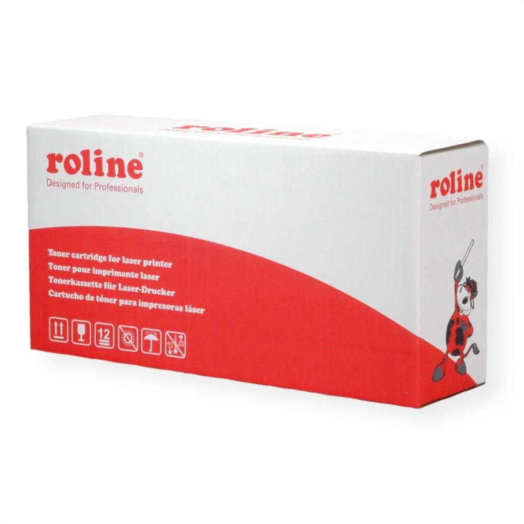Toner ROLINE compatibile con CF541A (203A), per HP CLJ Pro M254dw, circa 1.300 pagine, ciano
