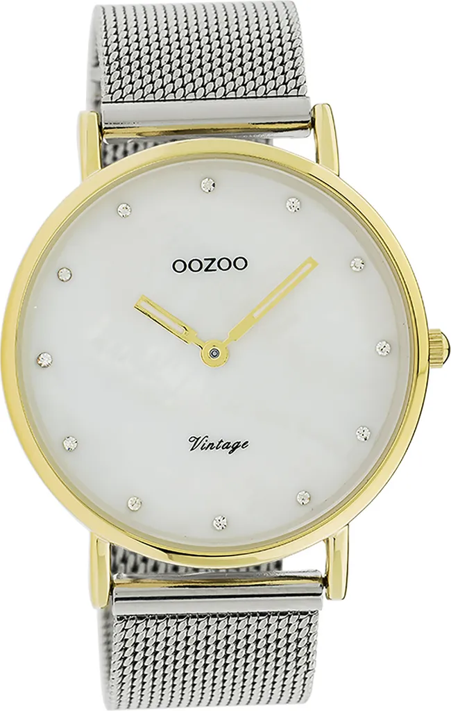 Orologio al Quarzo Oozoo C20102 Vintage - Acciaio Blu 42mm Slim
