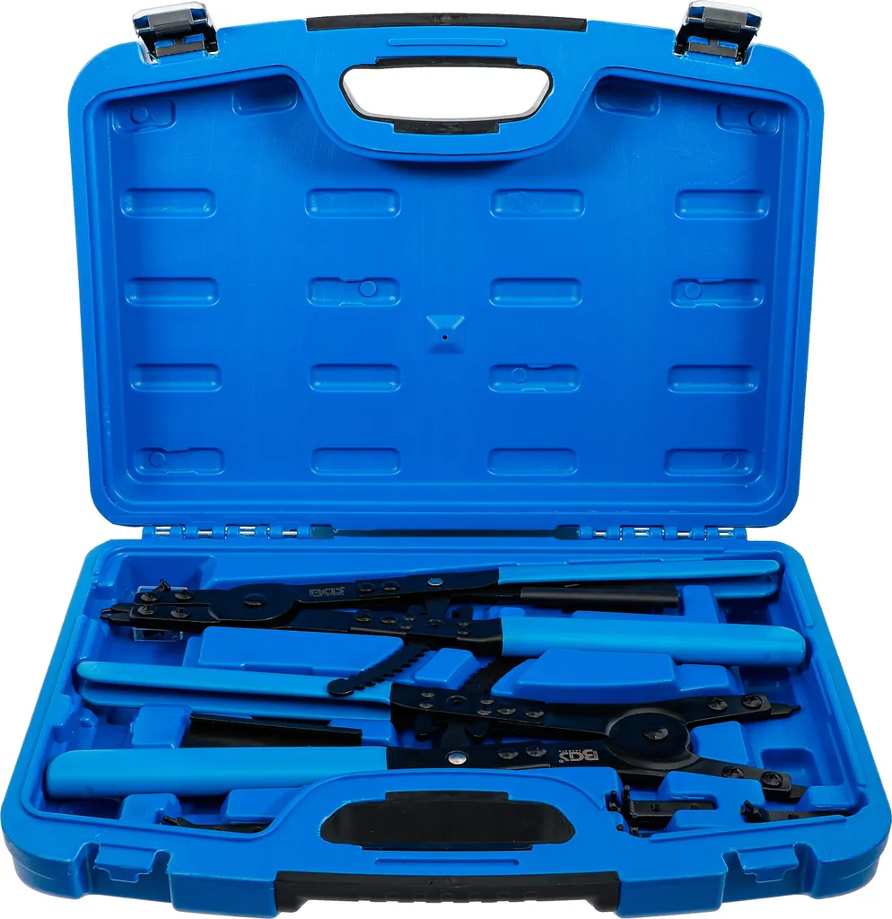 Coffret de pinces pour circlips de grande taille BGS 478 kit complet