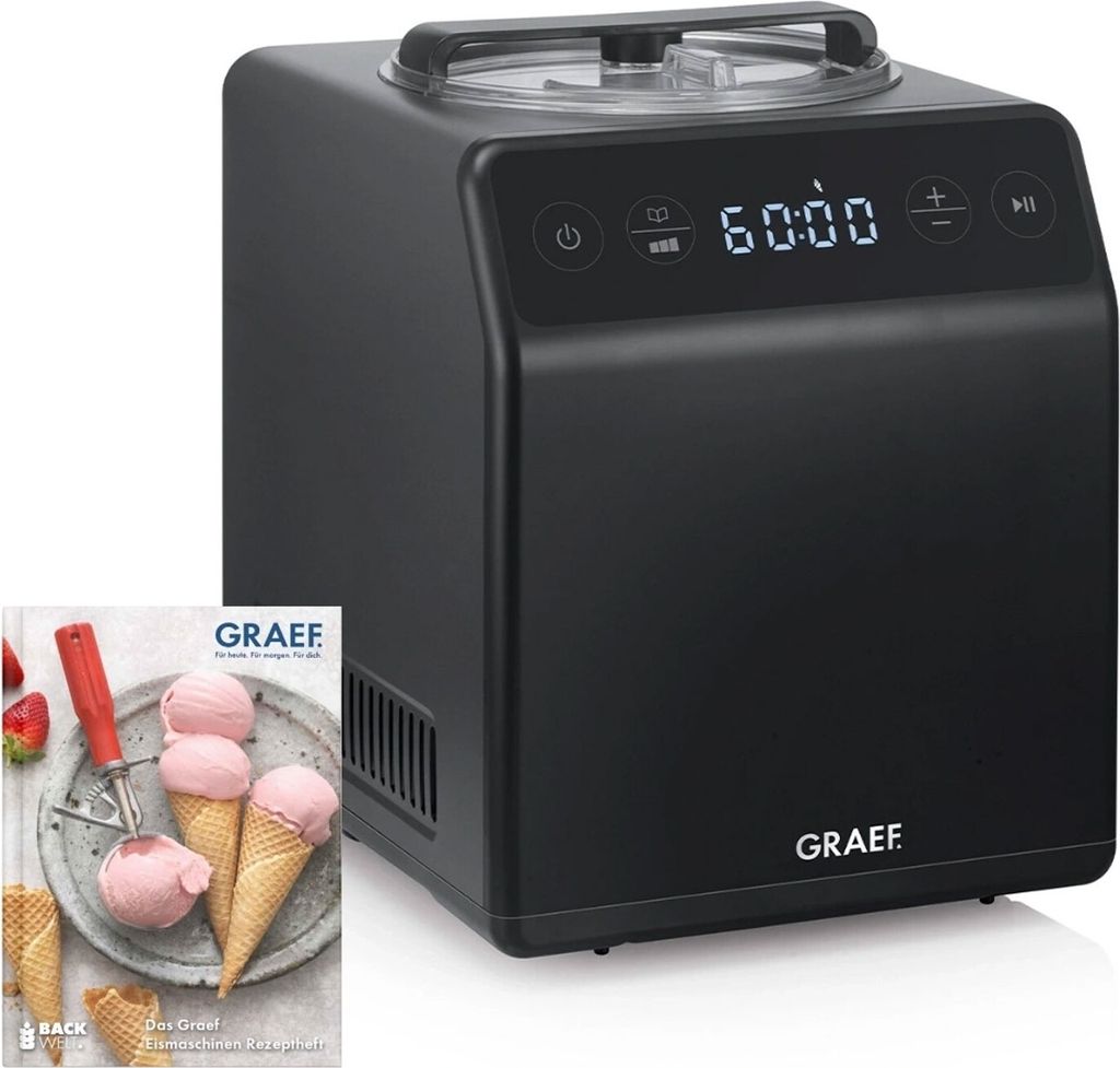 Graef IM706EU, Kompresor ro robienia lodów, 2 l, 1 mis(y), Zdjęcie produktu 