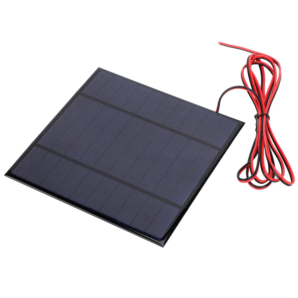 Pannello Solare 4.5W Polisilicio per Fai-da-Te e Caricatore Esterno - 4