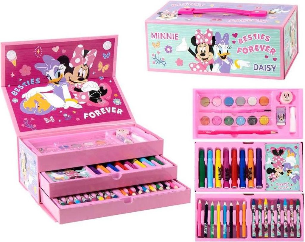 Cerda Group Minnie Mal-und Schrein-set Im Koffer 26.0x10.0x13.0 Cm Rosa Rosa One Size