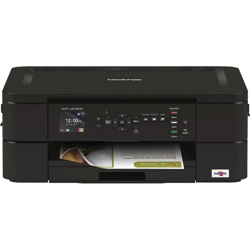 Imprimante Brother DCP-J572DW pour Télétravail et Études avec Wi-Fi Cloud