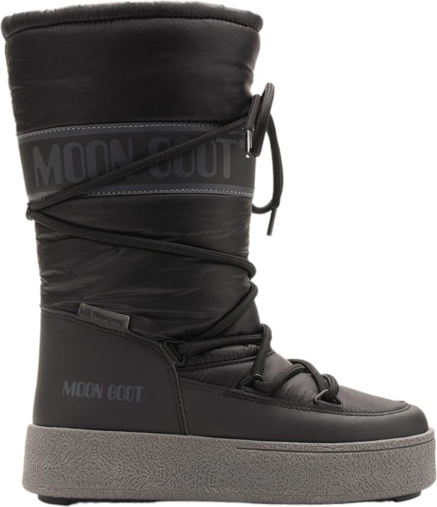 MOON BOOT Jtrack High Nylon Boots Kinder Winterstiefel schwarz EU 30