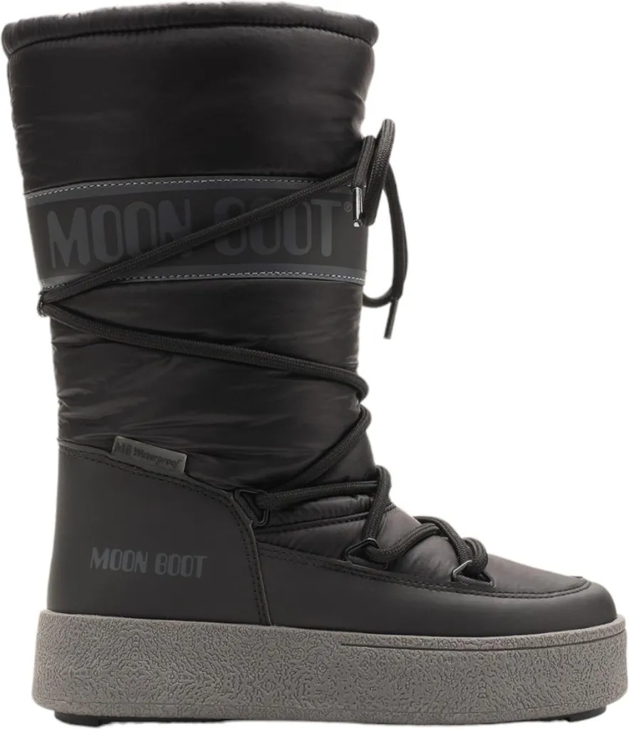 Moon Boot Jtrack High Nylon WP : Pieds au Sec et au Chaud Noir T30