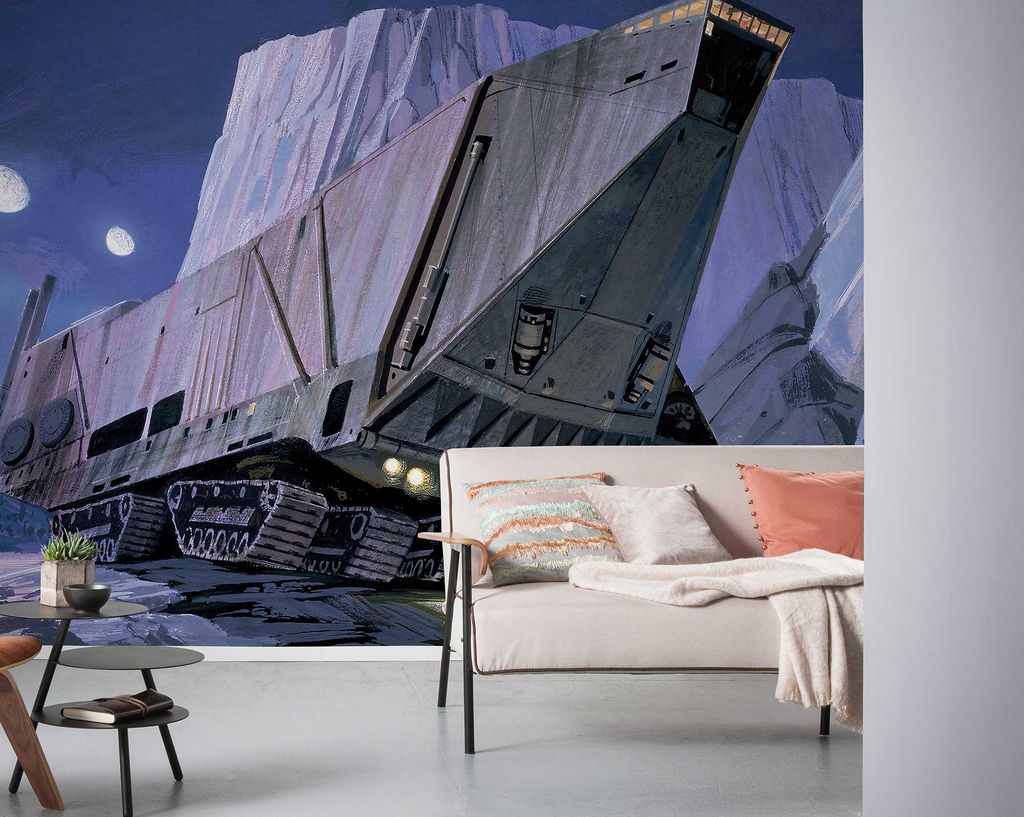 Komar Vlies Fototapete "Star Wars Classic RMQ Sandcrawler" - Größe: 500 x 250 cm (Breite x Höhe), 10 Bahnen