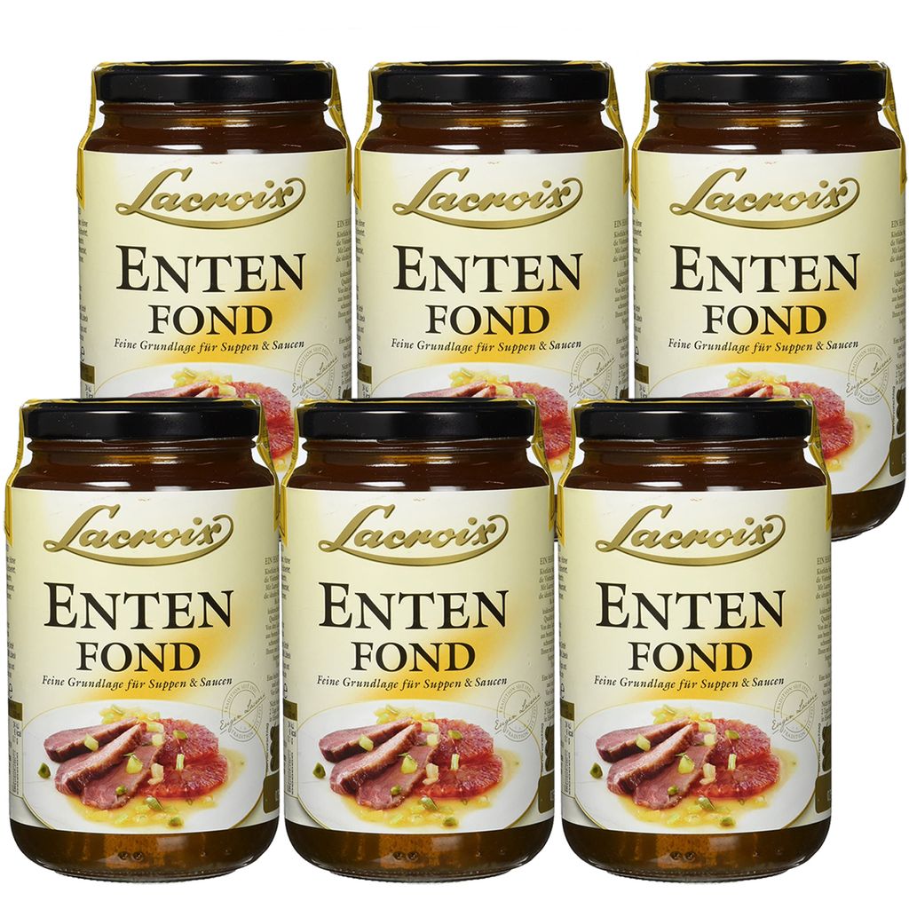Lacroix Enten Fond eine Grundlage für Suppen uns Saucen 400ml 6er Pack