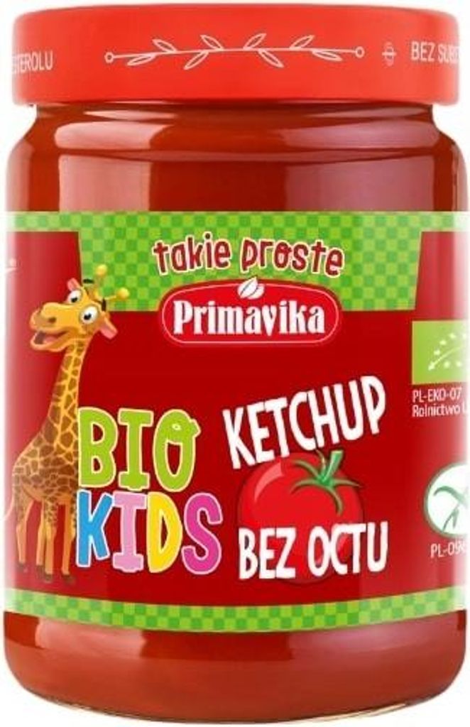 Ketchup Bez Octu Dla Dzieci Primavika315 g Obrázek produktu 