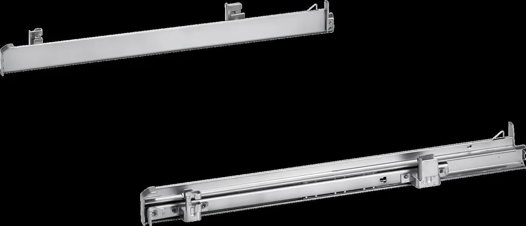 Rail en acier inoxydable Neff Z11TI15X0 télescopique et clipsable 1 niveau