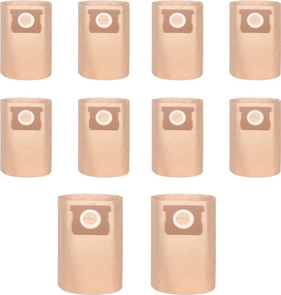INF 10er-Pack Staubsaugerbeutel für DeWalt Staubsauger - Effiziente Staubaufnahme