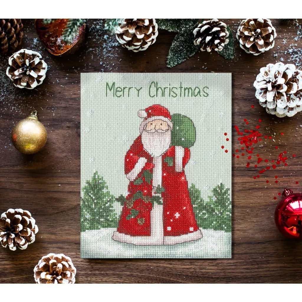 Broderie Point de Croix Compté St. Nick - Kit Complet Bothy Threads - 2