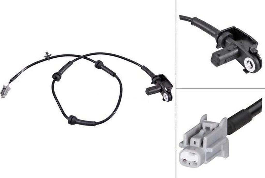 Sensor Raddrehzahl aktiver Sensor 760 mm Kabel A.B.S. für u.a. NISSAN 350Z