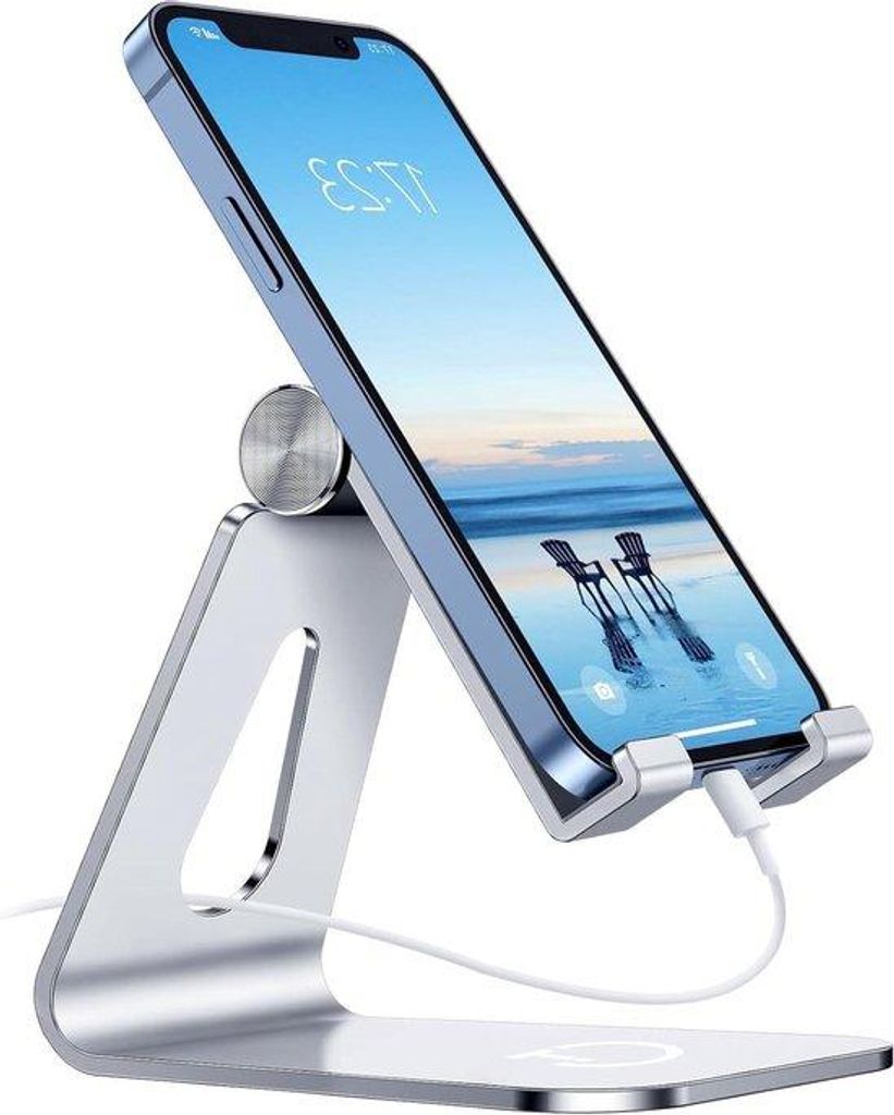 Universal Verstelbare Tabletstandaard für iPhone und Samsung Galaxy mit Opvoubarer Tafelhouder
