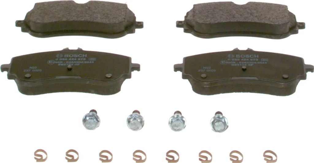 Stop aux sifflements : Plaquettes Bosch 0 986 424 875 pour VW Amarok