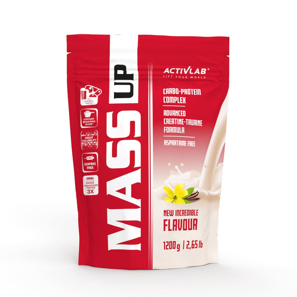 Activlab Mass Up 1200g Węglowodany Kreatyna Tauryna - Zdjęcie produktu 
