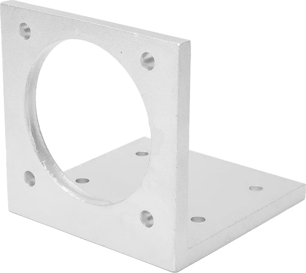 Support moteur NEMA 34 en alliage d'aluminium usiné haute précision