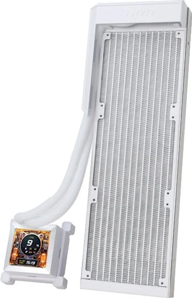 Lian Li Hydroshift 360 Blanc - Watercooling avec Écran LCD et Look Épuré