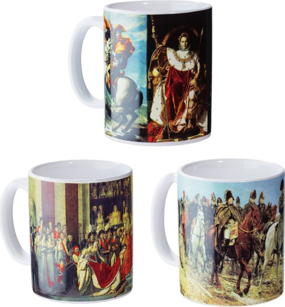 Tassen 3er Set Napoleon in verschiedenen Ausführungen