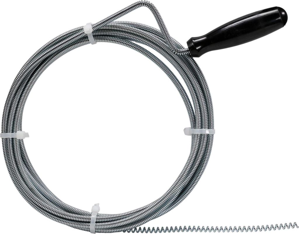 3m Abfluss Spirale Rohrreinigungswelle Rohrreinigungsspirale Abflussreiniger