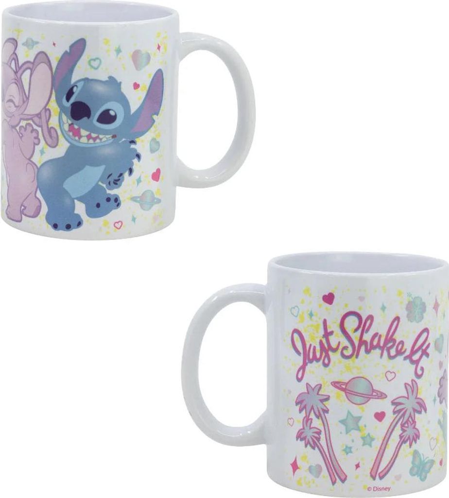 Disney Lilo und Stitch Angel Teetasse Tasse Kaffeetasse Geschenkidee 325 ml