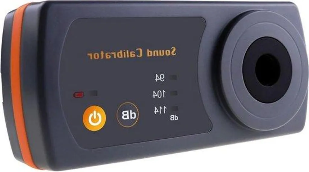 Calibrateur sonomètre 3 niveaux 94/104/114 dB à fréquence 1000 Hz