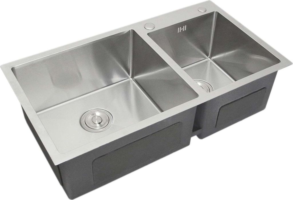 Lavello da cucina in acciaio inossidabile, da incasso, Immagine del prodotto 