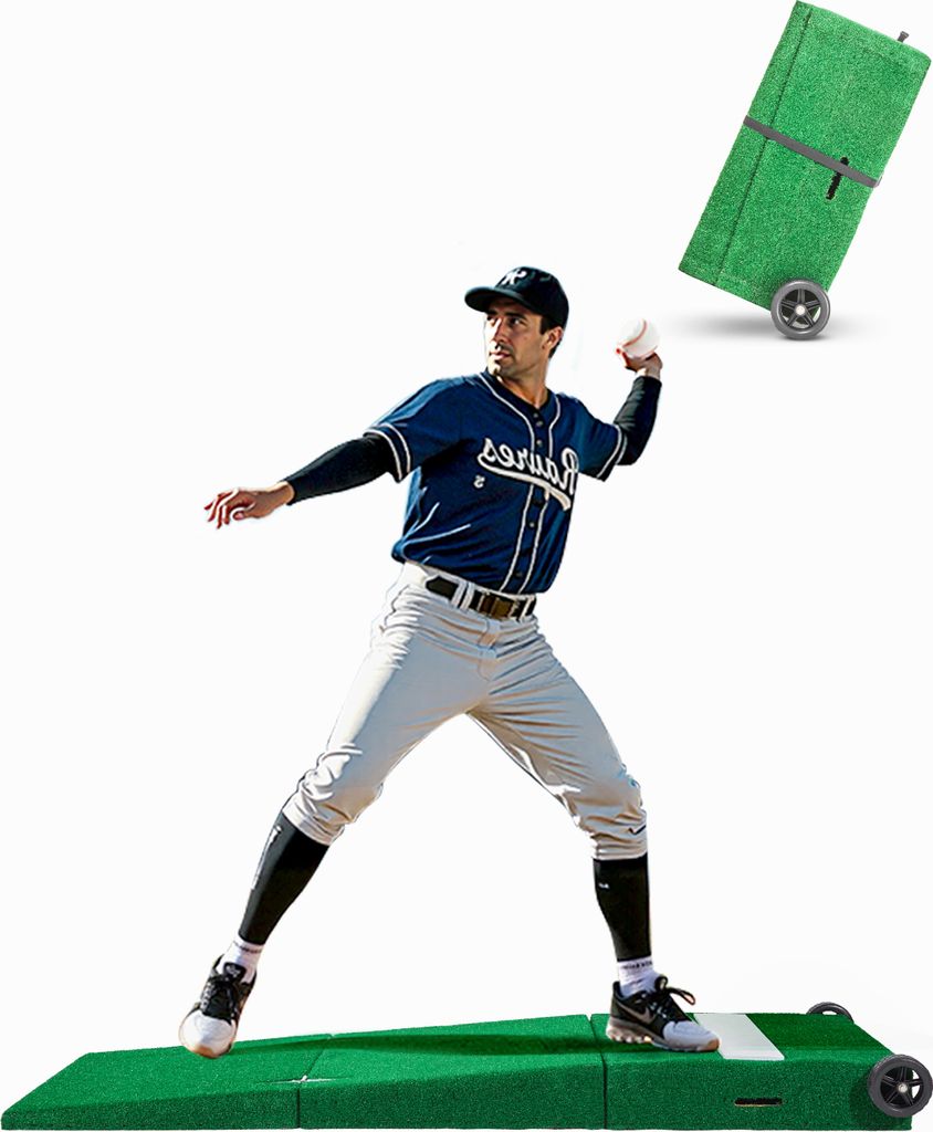 VEVOR Pitching Mound, přenosný baseballový nadhazovací Obrázek produktu 