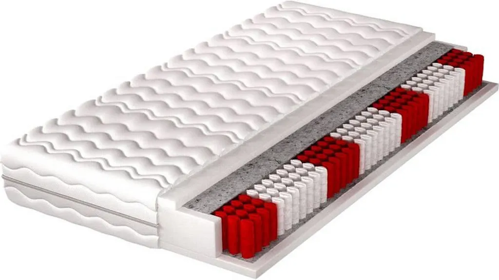 Matelas 90x200 Tigis contre le mal de dos fermeté moyenne ressorts