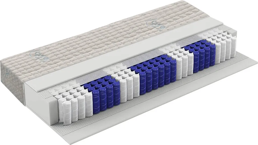 Matelas 120x200 CasaDolce DREAMING Ressorts Ensachés H3 Ferme 19cm