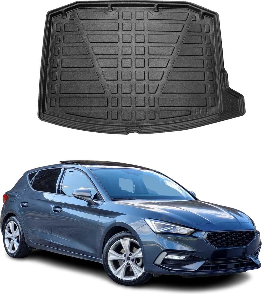 Kofferraumwanne Laderaumwanne für Seat Leon 2020-2025 Gummi Produktbild 