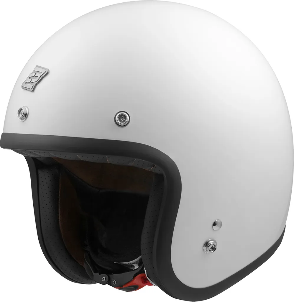 Casque jet Bogotto V541 blanc taille XS pour moto et scooter urbain