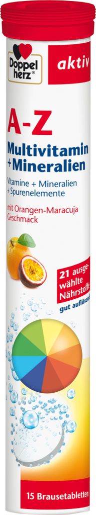 Doppelherz | A-Z Multivitamin+Mineralien | 15 Tabletten Produktbild 