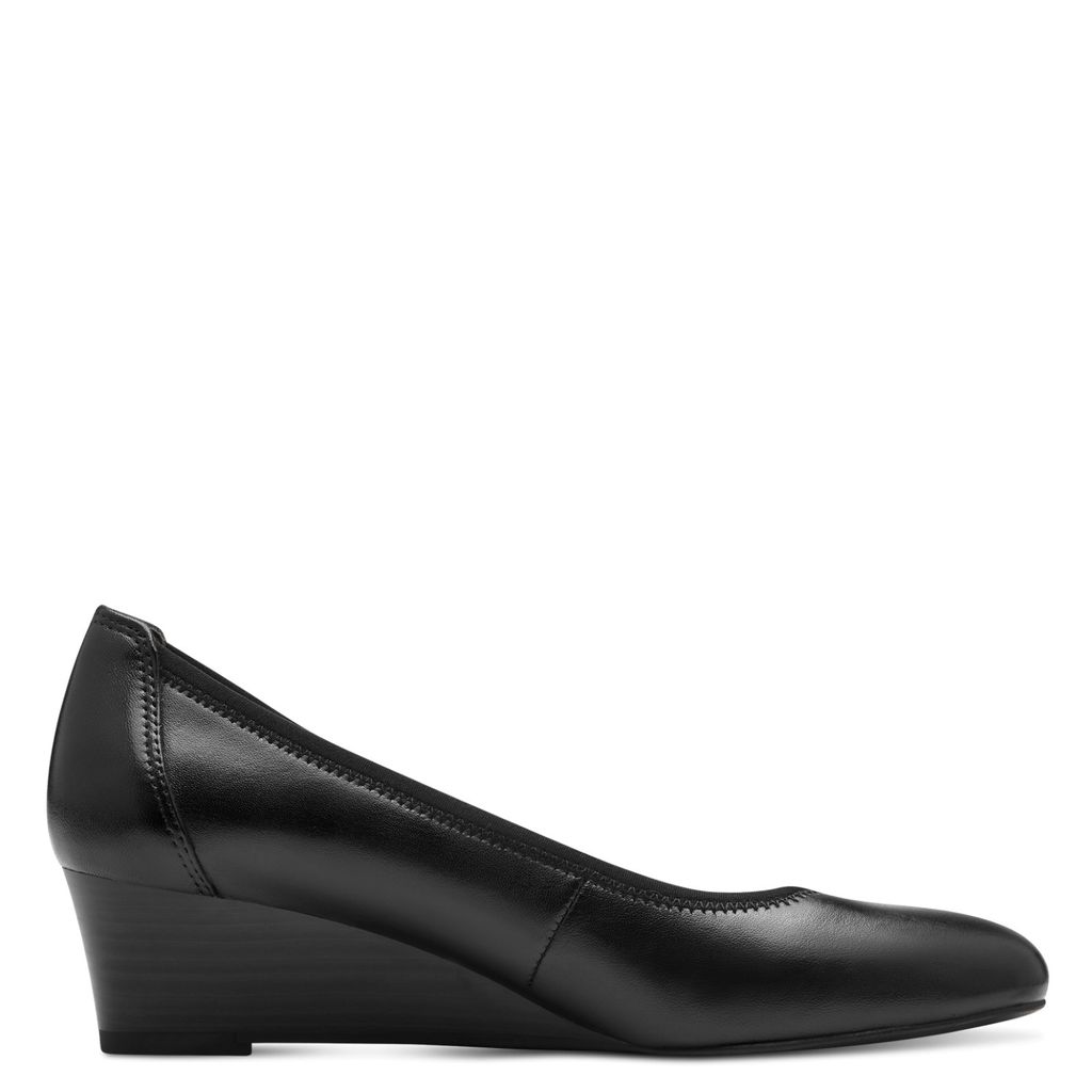 Tamaris Damen Pumps Leder Keilabsatz TOUCHit Fußbett Produktbild 22