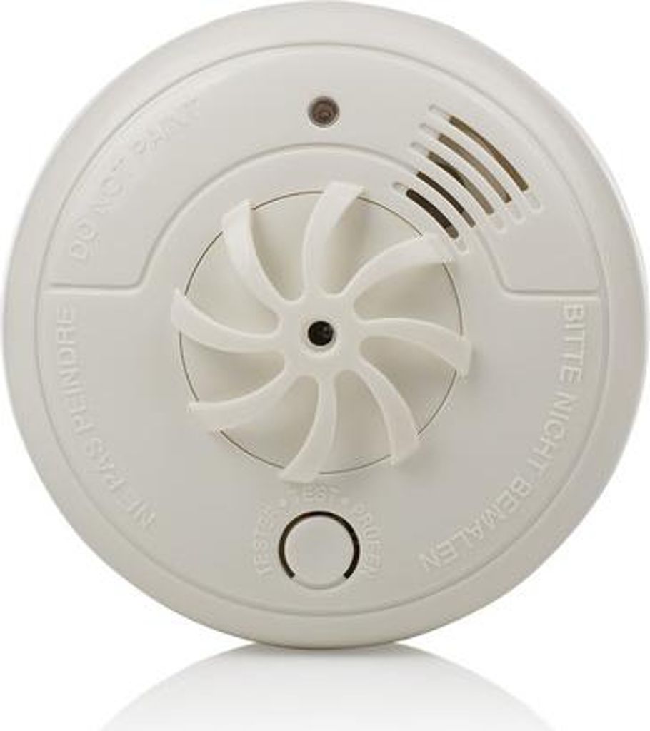 Smartwares RM127K Hitzemelder RM127K, Kabellos, Oberflächenmontiert, 54 - 70 °C, Weiß, 85 dB, Akku
