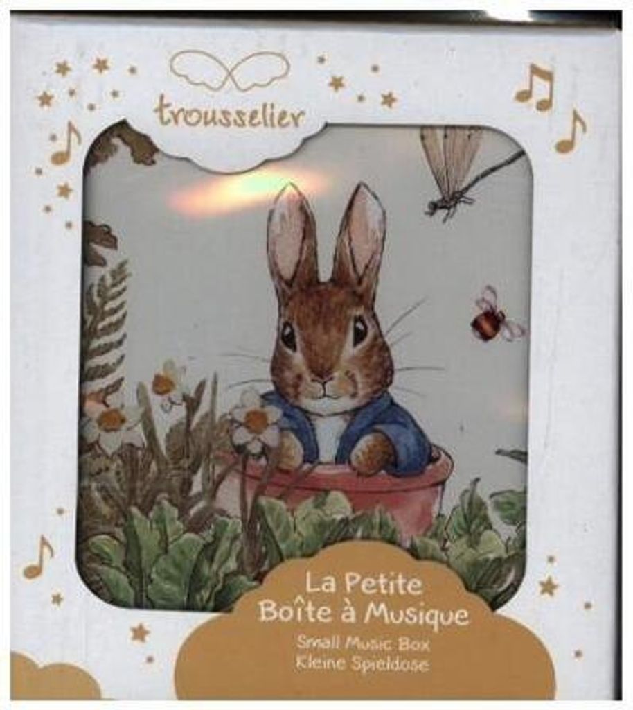 Trousselier Musikspieldose mit Schublade Peter Hase, Produktbild 