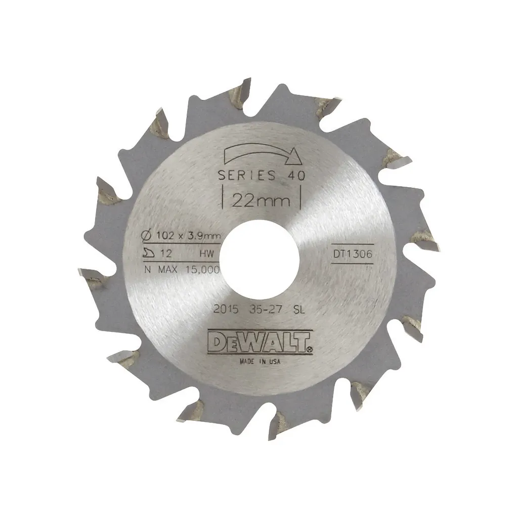 Fresa Scanalatura DeWalt DT1306 102mm HM per DW685K - Prezzo Offerta