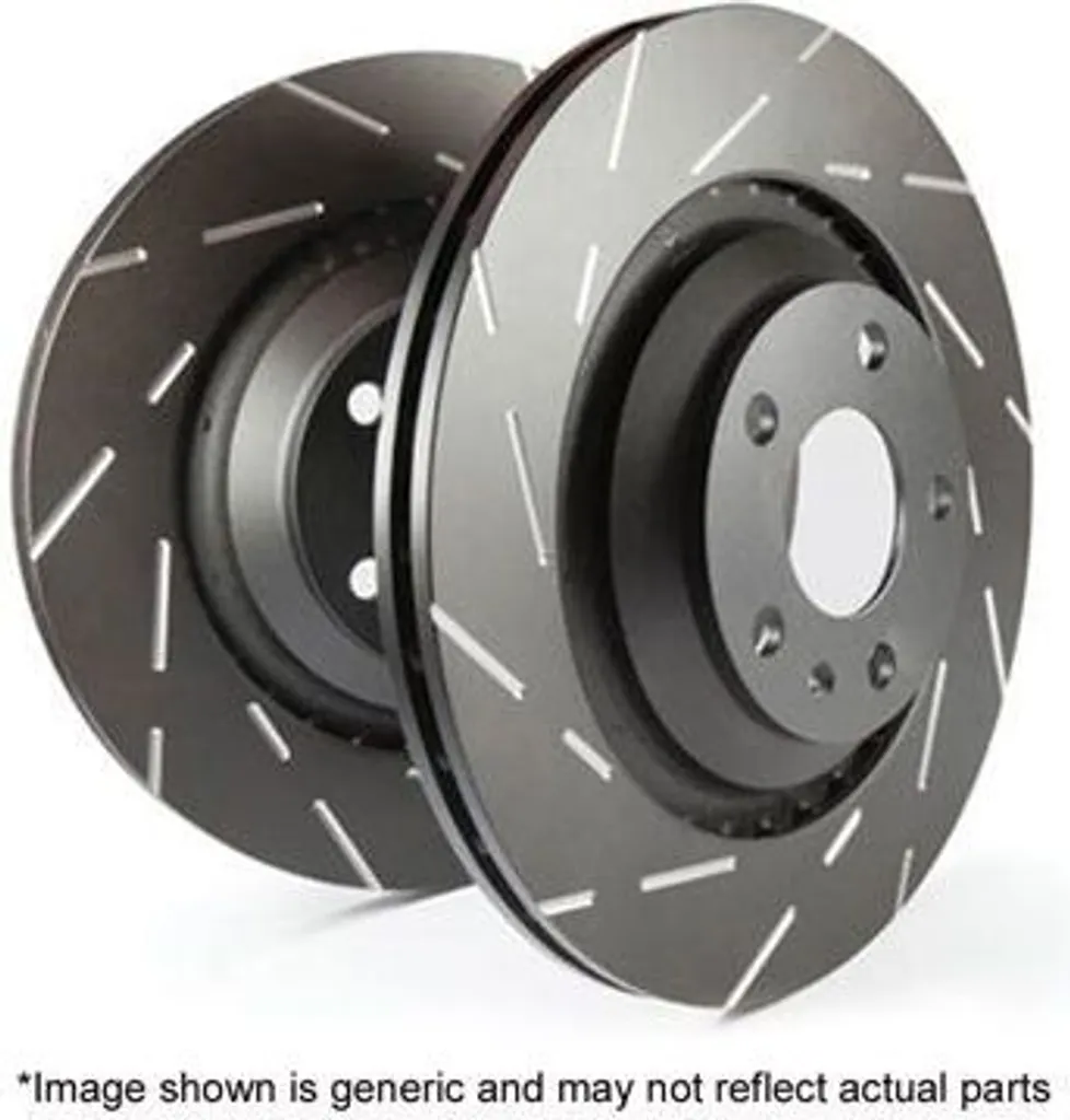 2 disques de frein EBC Brakes USR1517 rainurés pour hautes performances