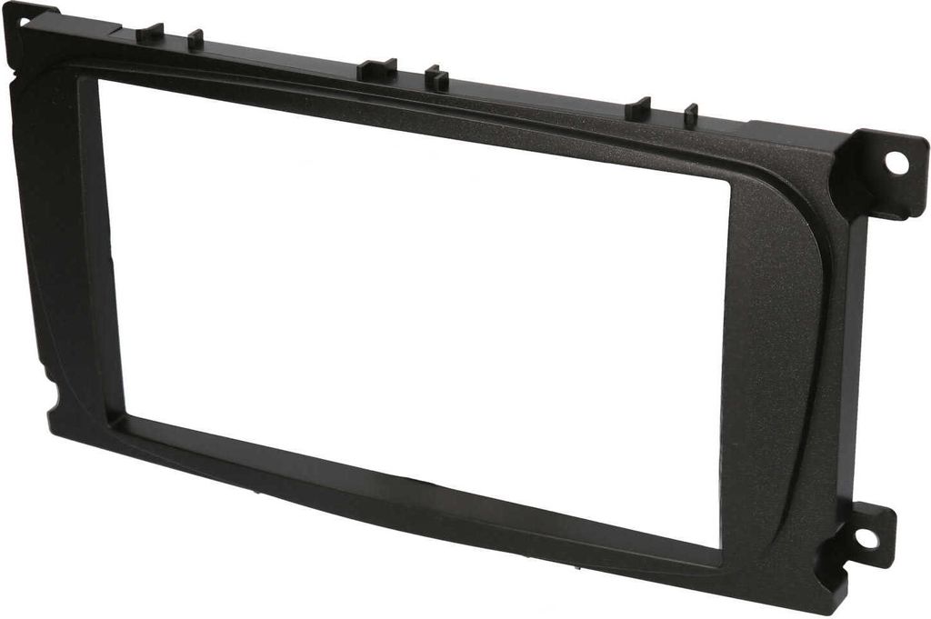 Audioproject A409 - Autoradio Radioblende oval kompatibel mit FORD Focus II C-Max Transit Fiesta Fusion S Max Mondeo ab 2007 schwarz