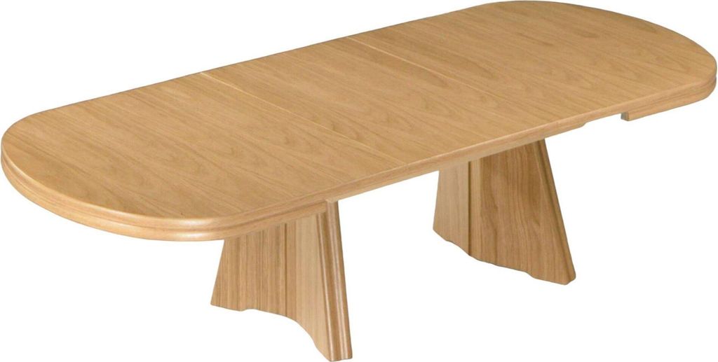 Funktionstisch Callidora höhenverstellbar und ausziehbar 125(165,5) x 71 x 54-73 Couchtisch massiv Eiche Natur P40 16024