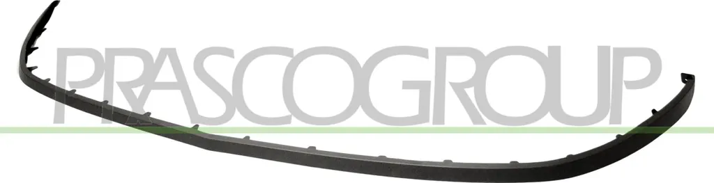 Lèvre inférieure de spoiler PRASCO OP7001801, finition d'origine Mokka X