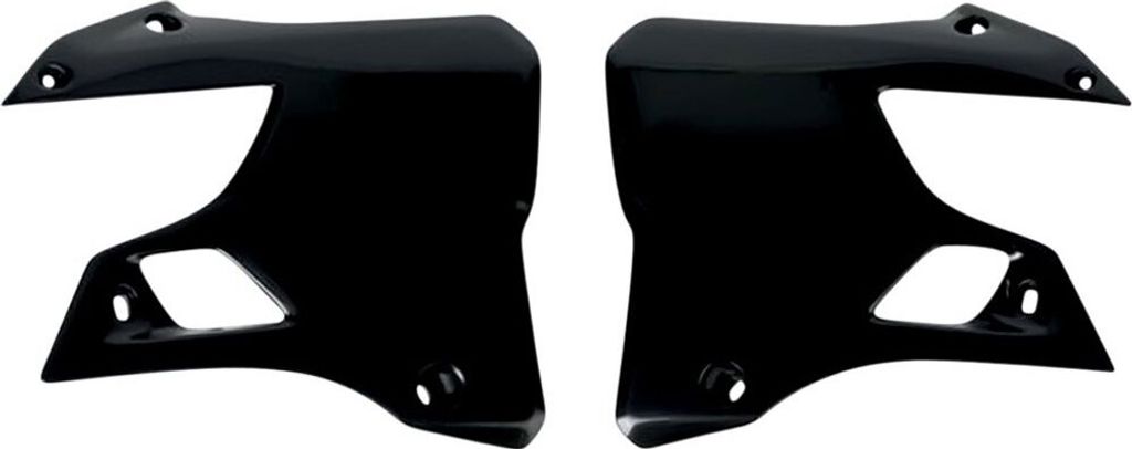 Ufo Yamaha Yz 125 96 Kühlerverkleidungen Schwarz Schwarz One Size