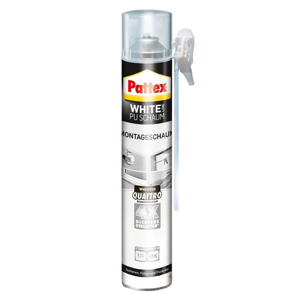 Pattex Montageschaum White Line PolyurethanSchaum Produktbild 