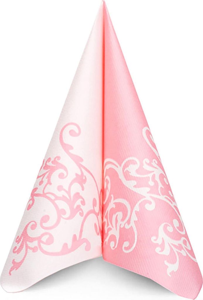 Tovaglioli Usa E Getta Mank Airlaid 40x40 Cm - Qualità Tessuto, 50 Pezzi, Colore Rosa Antico, Eleganti Per Eventi E Feste