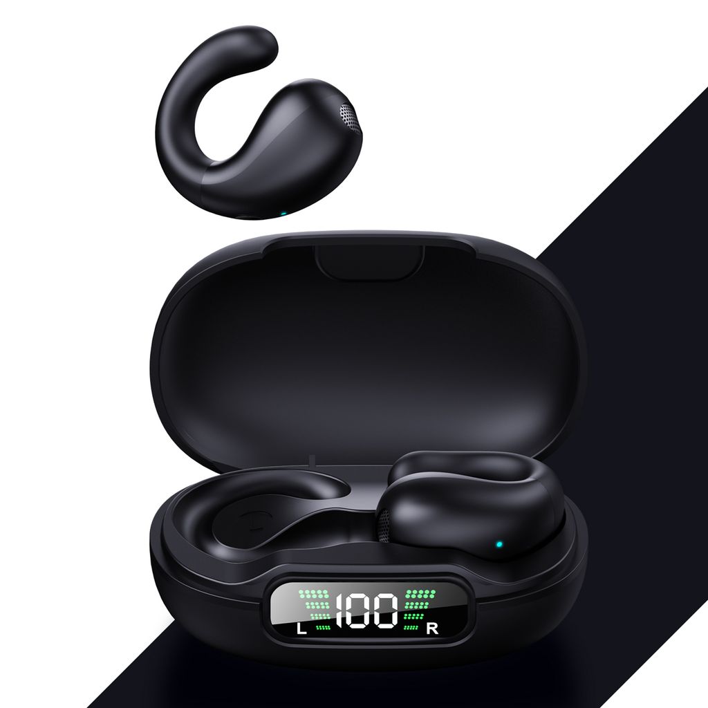 Ohrhoerer Kabellose BT-Ohrhoerer True Wearless Pulse DT3.0 BT 5.3 Panorama-3D-Sound ENC Rauschunterdrueckung Lange Akkulaufzeit Intelligente Touch-...